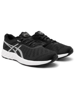 ASICS - Mens Black Flexc Sneakers