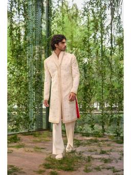 Jigar and Nikita - Anant- The Rising Royal Sherwani and Kurta with Trouser and Dupatta