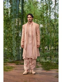 Jigar and Nikita - Virasat-The Royal Lineage Sherwani and Kurta with Trouser and Dupatta