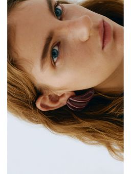 H&M - Women Red Wing-Shaped Earrings