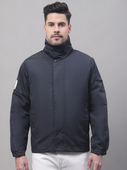 Cantabil - Solid Navy Blue Jacket For Men
