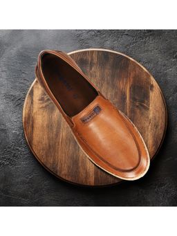 Bugatti - Spendril Brown Men's Slip-On Loafers