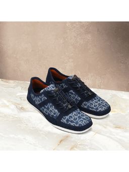 Bugatti - Bimini Navy Blue Men Stitched Sneakers