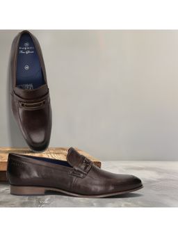 Bugatti - Matina Men Brown Slip On Formal Loafers
