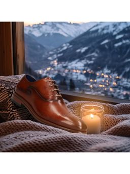 Bugatti - Mamadou Cognac Men Brown Formal Oxfords