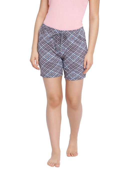 Lyra cotton Printed Shorts for women-Multi-Color