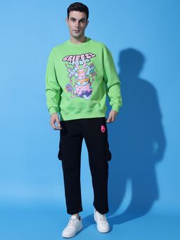 Griffel - Bubble Bunny Oversized Parrot Green Tracksuit (Set of 2)