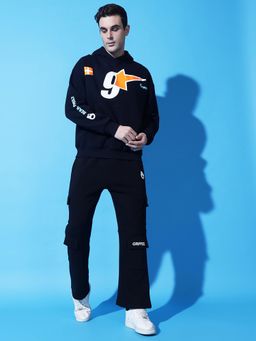 Griffel - 9 Star Oversized Navy Tracksuit (Set of 2)