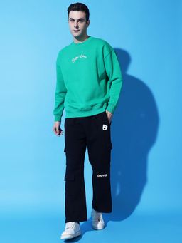 Griffel - Bear Family Oversized Green Tracksuit (Set of 2)