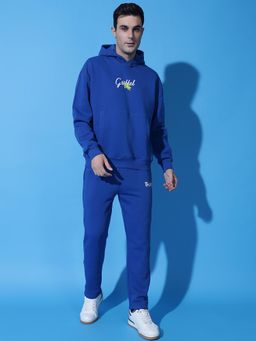Griffel - Damn Truth Oversized Royal Blue Tracksuit (Set of 2)
