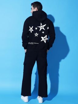 Griffel - Star Oversized Black Tracksuit (Set of 2)
