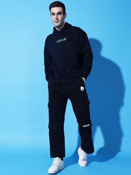 Griffel - Star Oversized Navy Tracksuit (Set of 2)