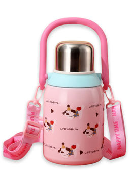 Little Surprise Box - Hat Puppy Pink Stainless Steel Insulated Water Bottle