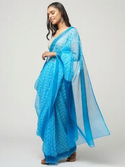Fabindia - Cotton Silk Kota Printed Sari