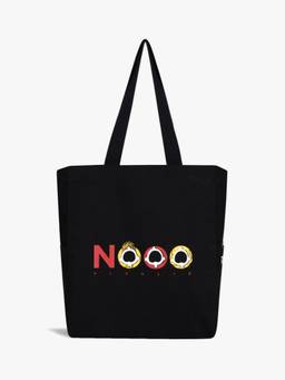 EcoRight - Zipper Tote Bag - No Planet B - Black