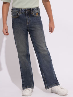 Jack & Jones Junior - Boys Denim Navy Blue Jeans