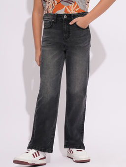 Jack & Jones Junior - Boys Denim Black Jeans