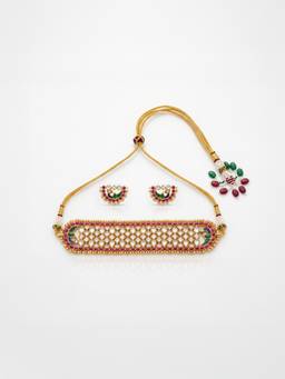 Joules By Radhika - Sairya Choker Necklace Set