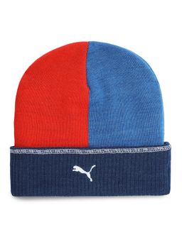 Puma - Bmw Mms Classic Cuff Unisex Blue & Red Beanie