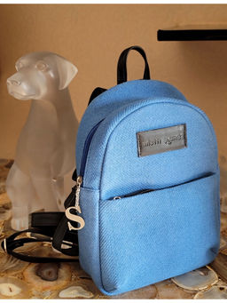 Misfit Panda - Blue Khes Fabric Kawaii Backpack