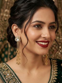 NUI - Gold Plated Kashmiri Earring For Women And Girls