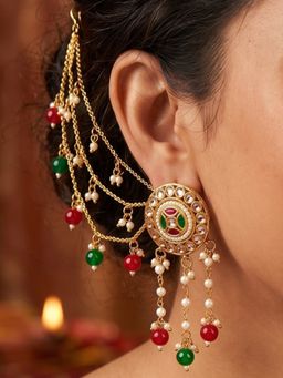 NUI - Gold Plated Kashmiri Earring For Women And Girls