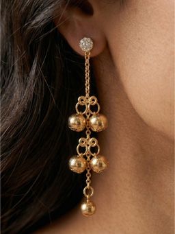 NUI - Gold Plated Kashmiri Pair Of Earrings For Women And Girls