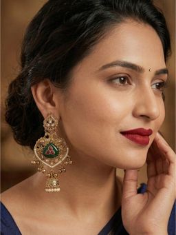 NUI - Gold Plated Kashmiri Earring For Women And Girls