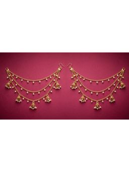 NUI - Gold Plated Ear Chain For Women And Girls