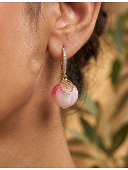 NUI - Gold Plated Pair Of Earrings For Women And Girls