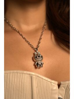 Chapter 2 - Silver Lab-Grown Labubu Pendant