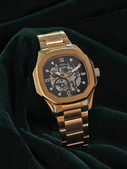 French Connection - Black Dial Automatic Watch for Women - FCA06-4