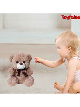 TOYTALES - Brown Soft Toys Teddy Bear Birthday Gift for Kids (1-2 Years)