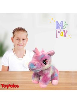 TOYTALES - Multi-Color Unicorn Soft Toy Awesome Gift for Kids (1-2 Years)