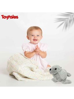TOYTALES - Soft & Huggable Stuffed Seal Plush Toy for Kids (1-2 Years)