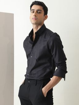 Rare Rabbit - Boxline Black Shirt