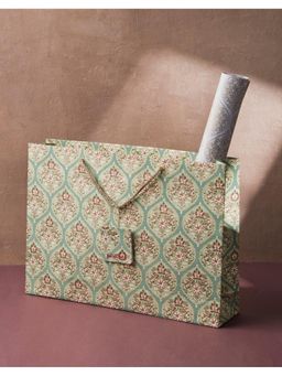 Fabindia - Gulnaz Printed Paper Gift Bag