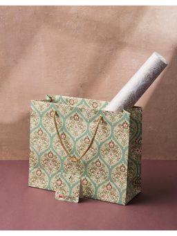 Fabindia - Gulnaz Printed Paper Gift Bag