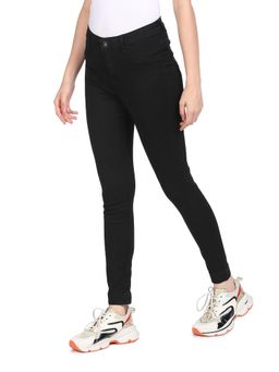 U.S. POLO ASSN. - Black High Rise Stretch Solid Jeggings