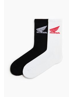 H&M - Men Multi-Color 2-Pack Socks