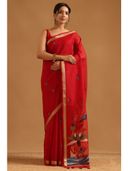 Red color option, Sold out, Currently selected