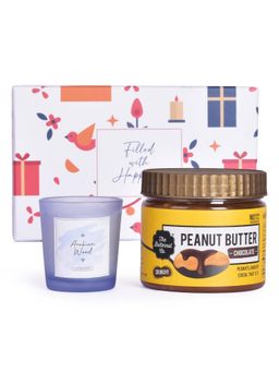 Gleevers - Peanut Spread and Arabian Wood Scent Small Candle Gift Box (Set of 2)