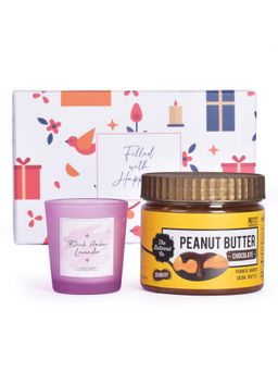 Gleevers - Peanut Spread and Lavender Small Candle Gift box (Set of 2)