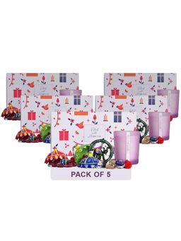 Gleevers - Windchime and Lavender Big Candle (Pack of 5)