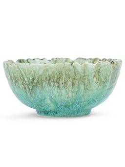 UMAI - Ceramic Duel Tone Bowl - Turquoise