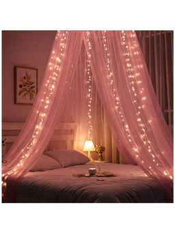 Special You - Pink Net Cloth For Decoration 5Mtr Canopy Tent For Decoration