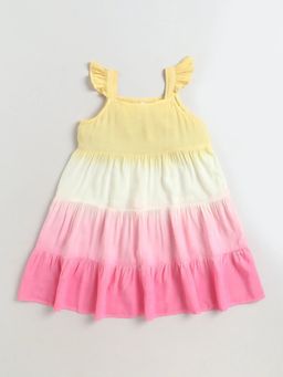 Hopscotch - Ombre-Dyed Casual Dress