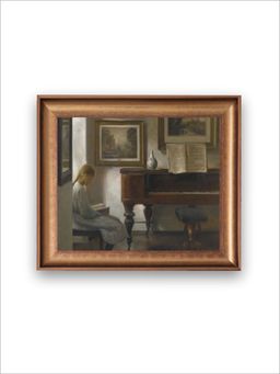 The Vintage Artistry - Vintage Printed Framed Wall Painting