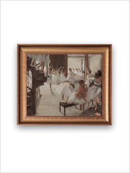 The Vintage Artistry - White Ballerina Vintage Wall Art Painting