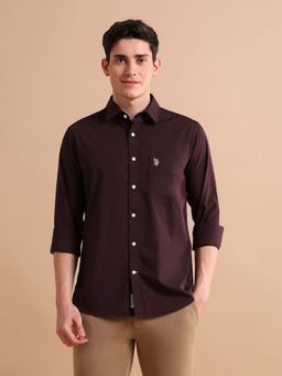 U.S. POLO ASSN. - Textured Cotton Shirt